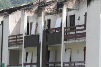 Photos des travaux en cours, fermetures des baies vitrées, portes et fenêtres